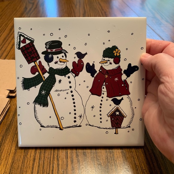 Snowman Trivet. NEW - Picture 1 of 6